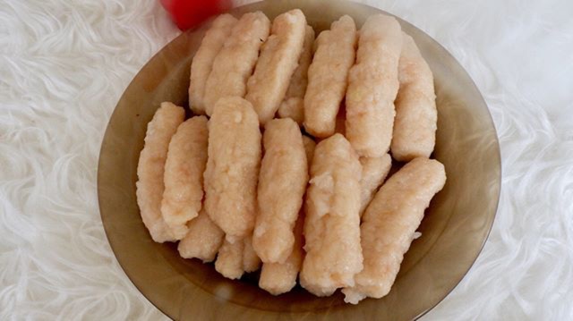 

Pempek udang lenjer