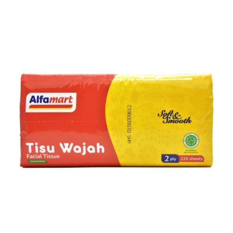 Alfamart Facial Tissue Pack 220 s