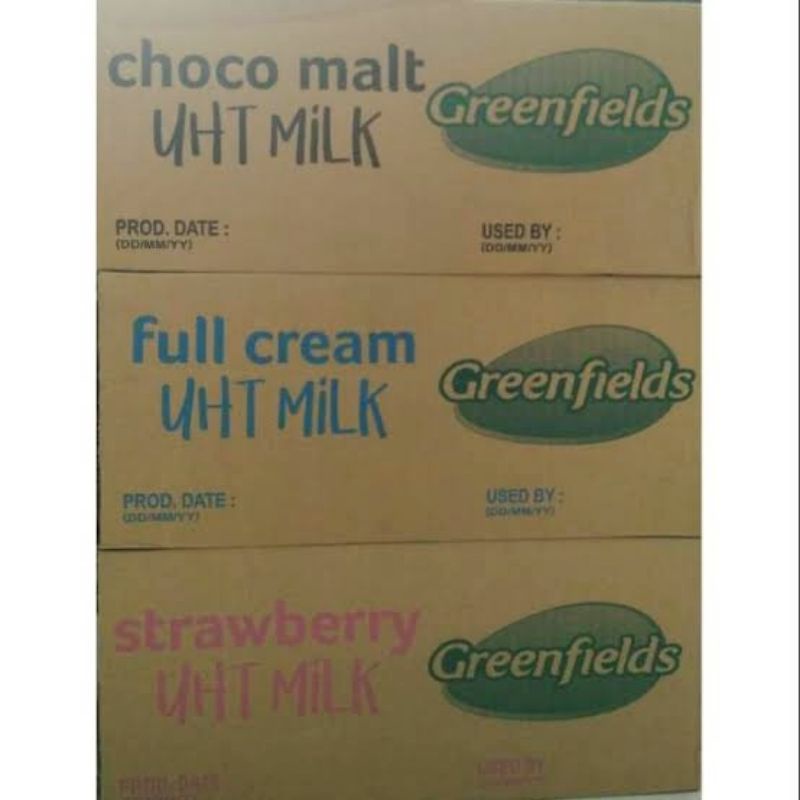 luar kota susu greenfields 250ml