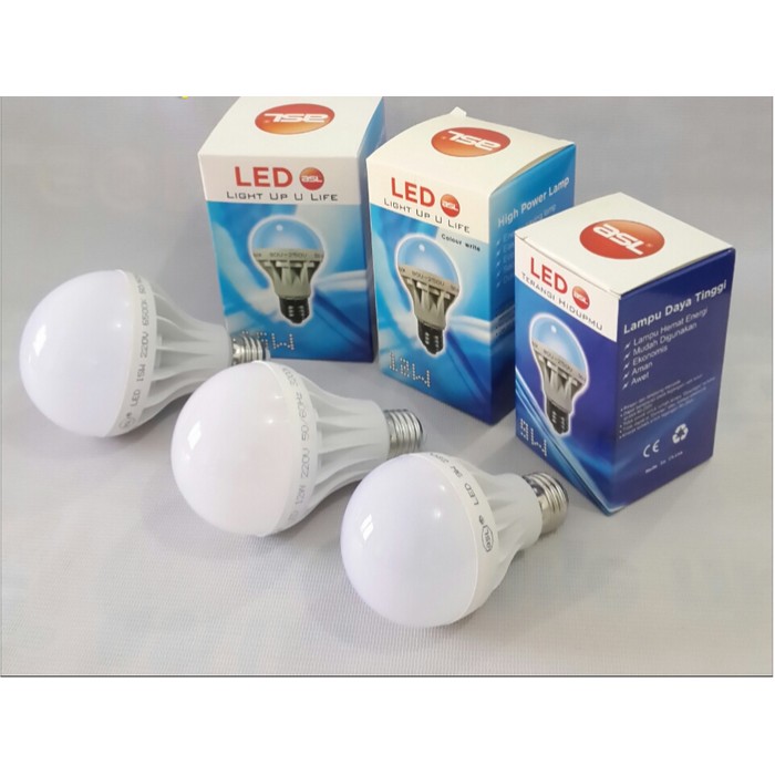 Bohlam Lampu LED Bulb Fitting 27 - Kuning