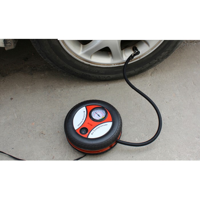 Pompa Listrik Ban Mobil Air Compressor Car Portable / pompa elektrik