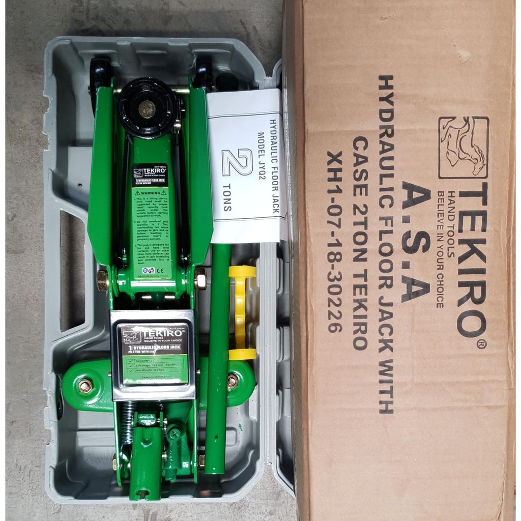 TEKIRO Dongkrak BUAYA 2 Ton  HIDROLIK HYDRAULIC FLOOR JACK