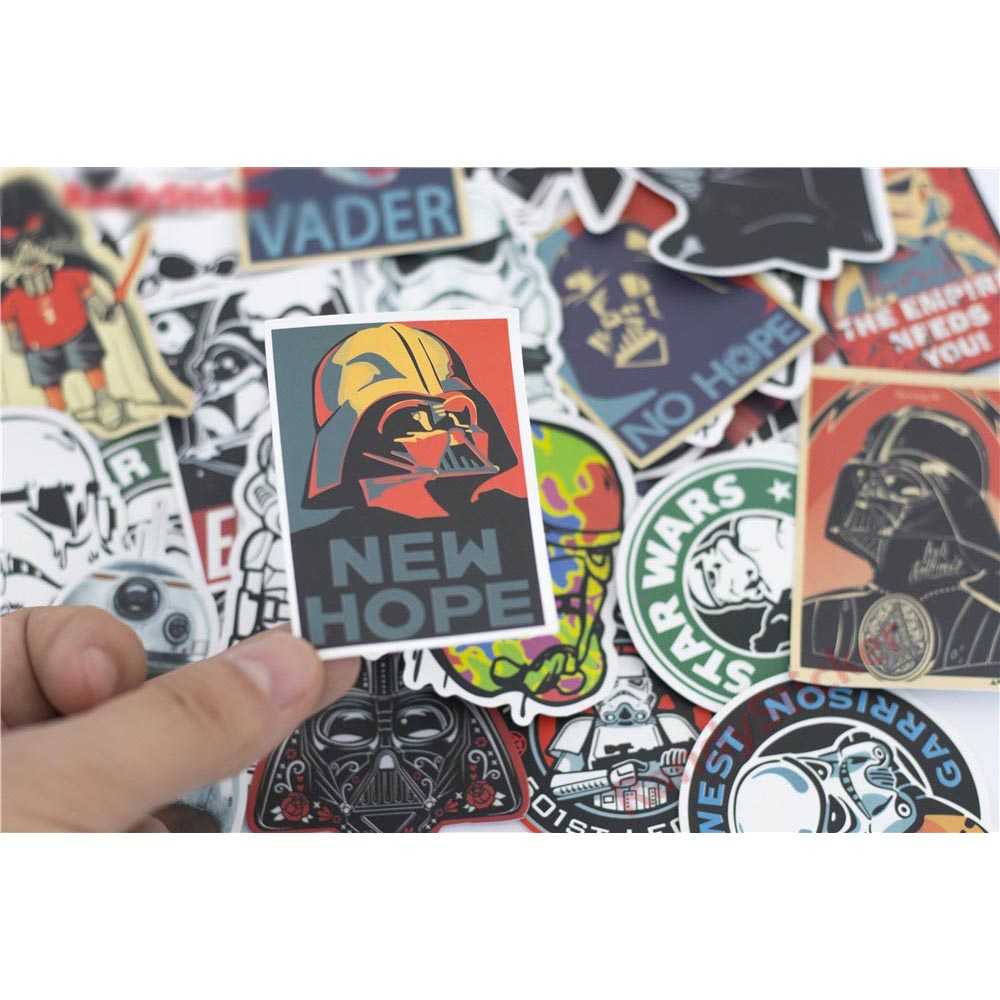 Stiker Tempel Star Wars 25 PCS