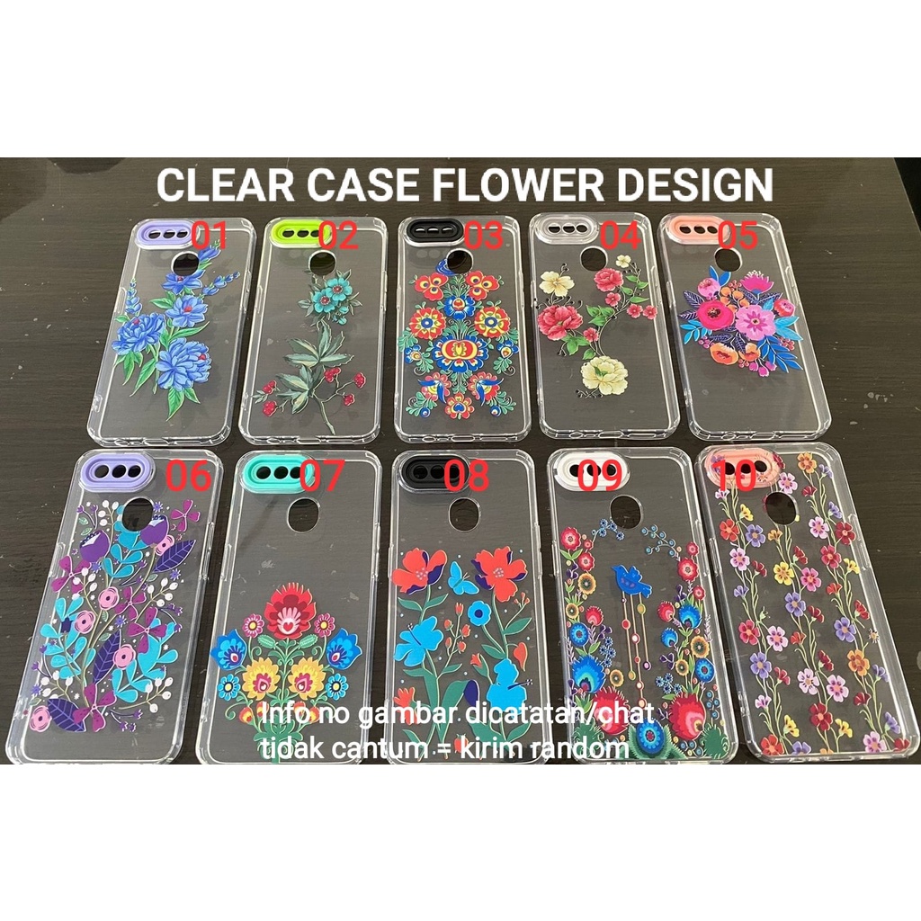 Soft Case Pelindung Lensa Kamera Bahan Tpu  Motif Tahan Banting Untuk VIVO Y1S Y20 SAMSUNG A10 A50 I