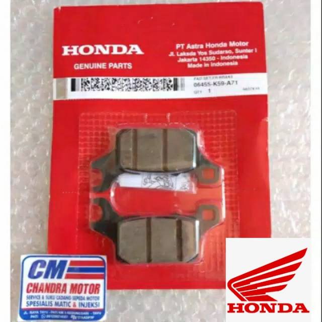 Kampas rem cakram depan new vario 150 vario 125 led th 2018 original HONDA 06455-K59-A71