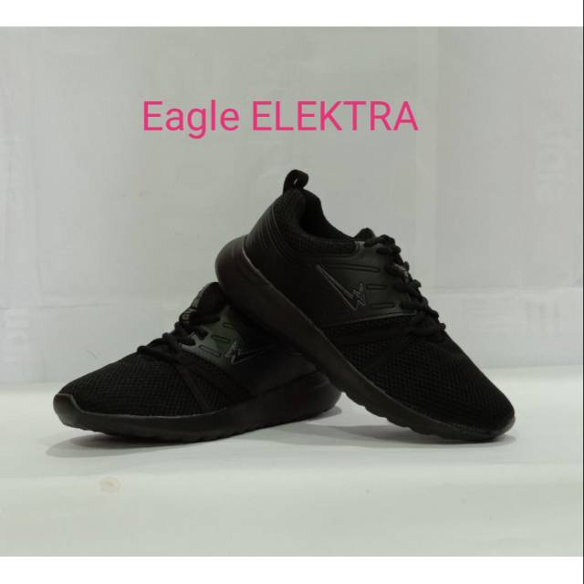 Sepatu hitam Eagle ELEKTRA