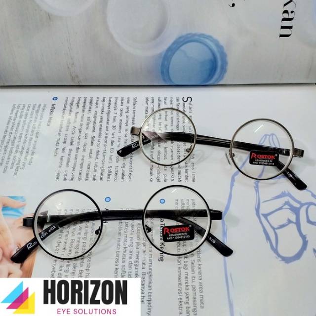 Kacamata minus boboho john lennon retro siap pakai
