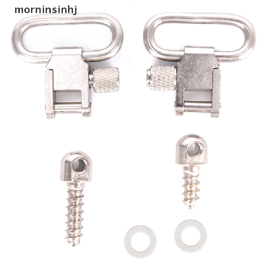 Mornin 1 Pasang Sling Swivel Bahan Baja Dapat Dilepas