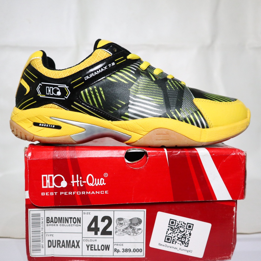 Hi-Qua Duramax Badminton Shoes Sepatu Badminton Unisex Original