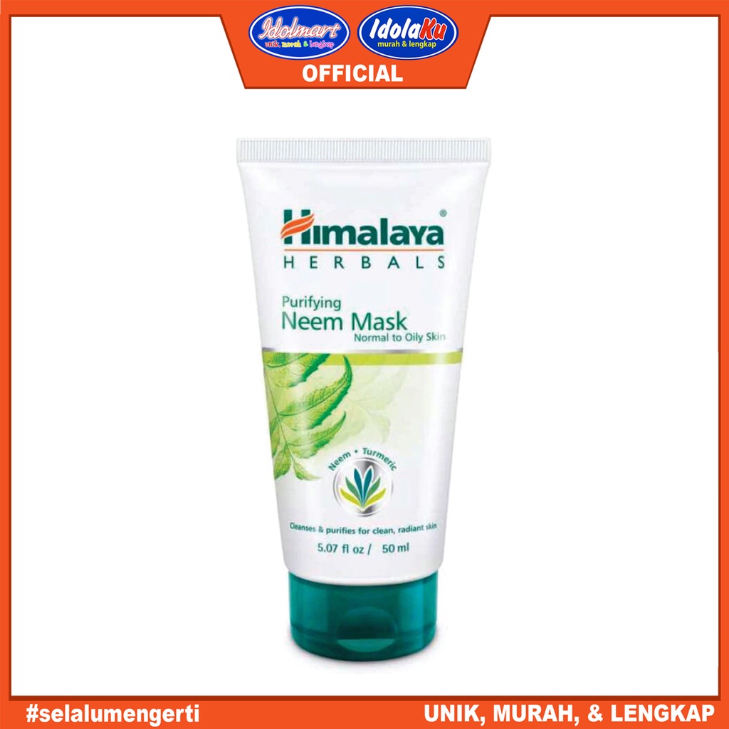 IDOLAKU Himalaya Purifying Neem Mask 50 ml / Masker Wajah / Skin Care / Face Mask