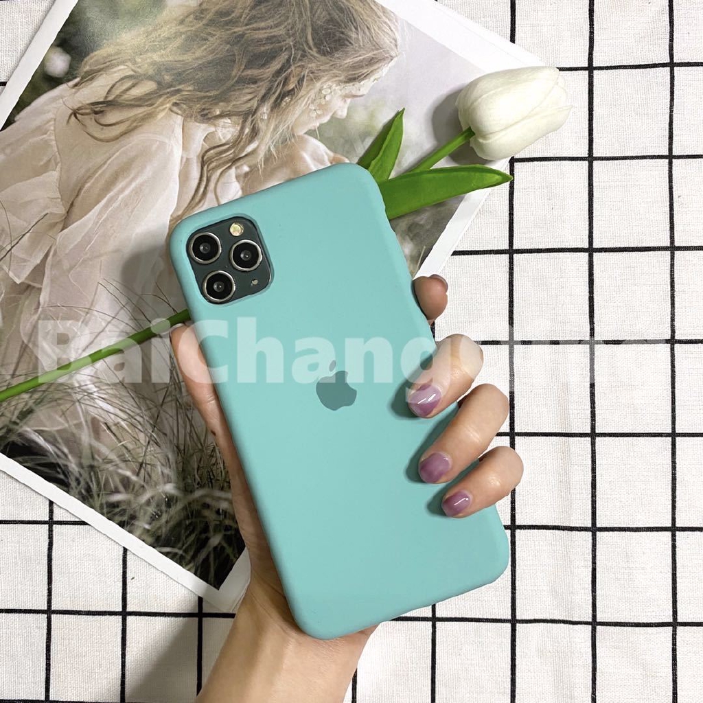 Casing Case Motif Langit Biru/Hijau/Biru/Ice Sea/Lilac Untuk Iphone 11 Pro Max 6 6s 7 8 Plus Xr Xs Max