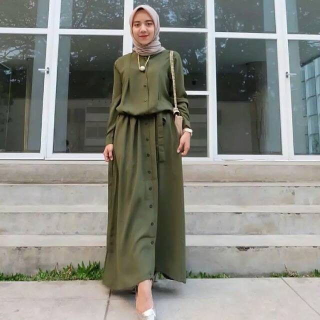Azmiza maxy dress