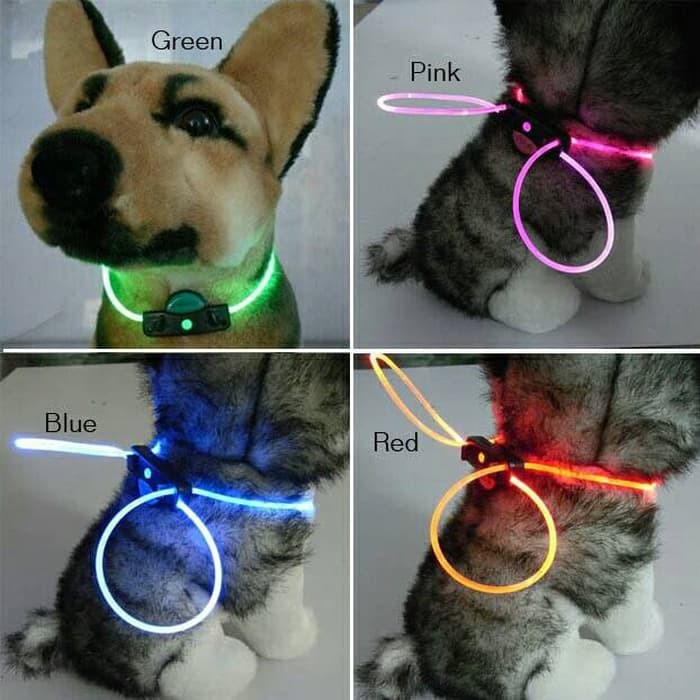 Kalung anjing kalung kucing mainan kucing mainan anjing LED