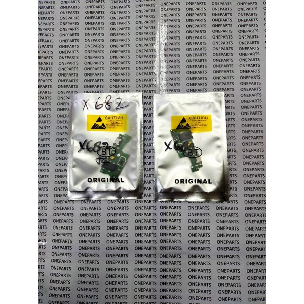 FLEXIBLE FLEXIBEL FLEKSIBEL INFINIX HOT 10 X682 CONNECTOR TC CAS CHARGER HF MIC ORIGINAL