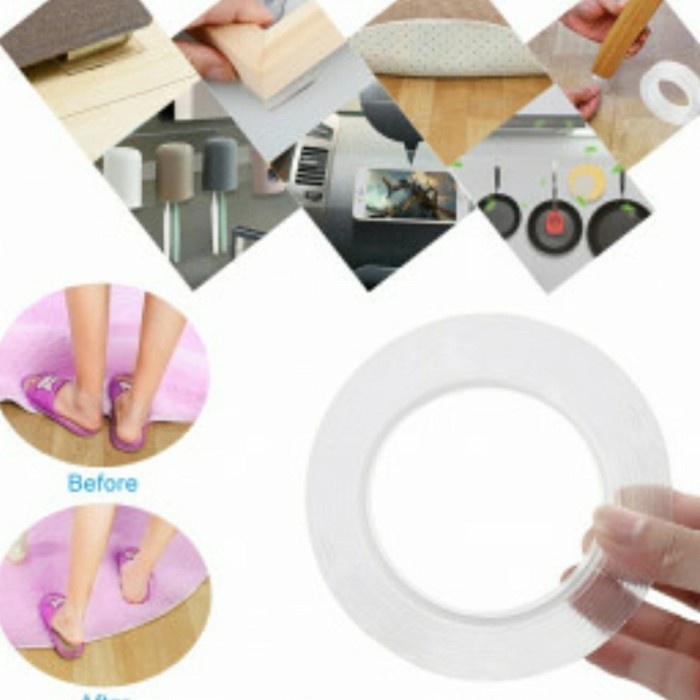 

Bergaransi Double Tape Perekat/Double Tape Nano Pu Gel Sale!!!