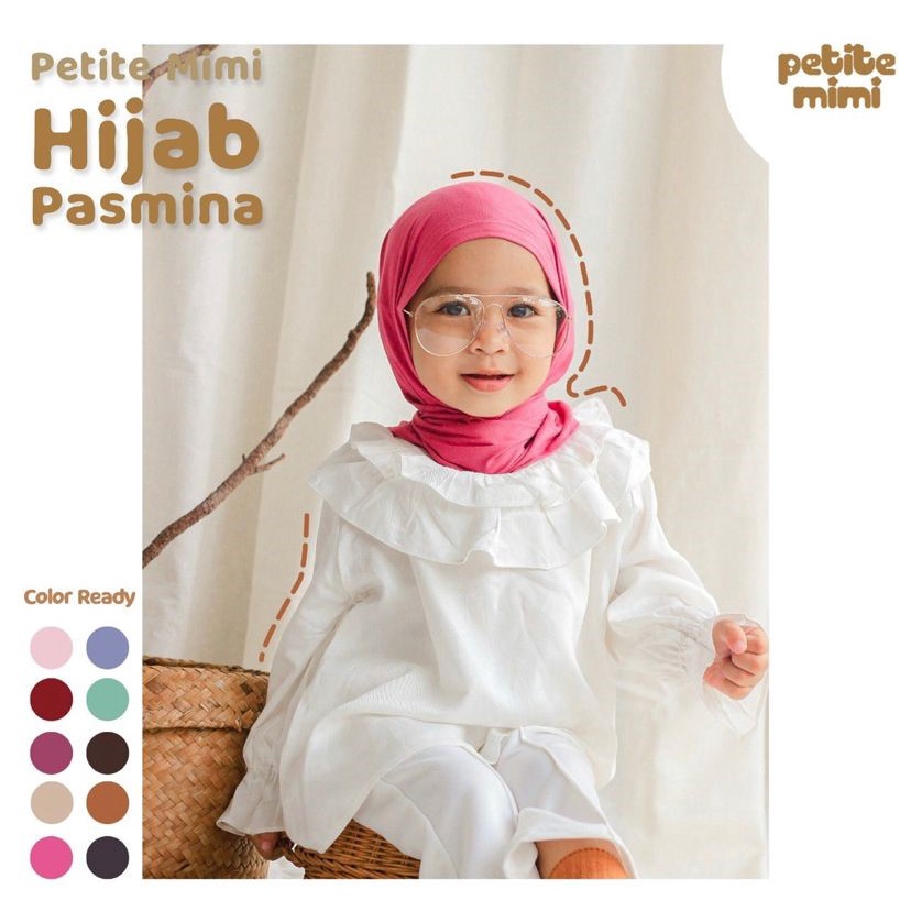 Petite Mimi Baby Hijab Anak Instan / Jilbab Anak Perempuan