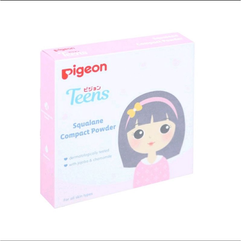 PIGEON Teens Compact Powder Squalane 14Gr