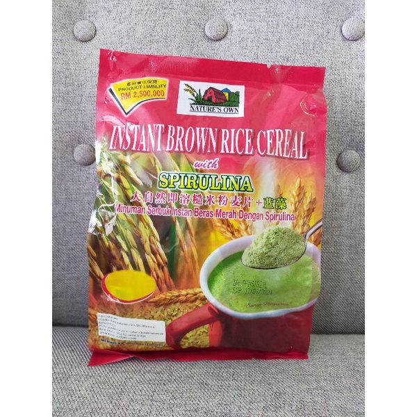 

Nature's Own Spirulina isi 10 bgks