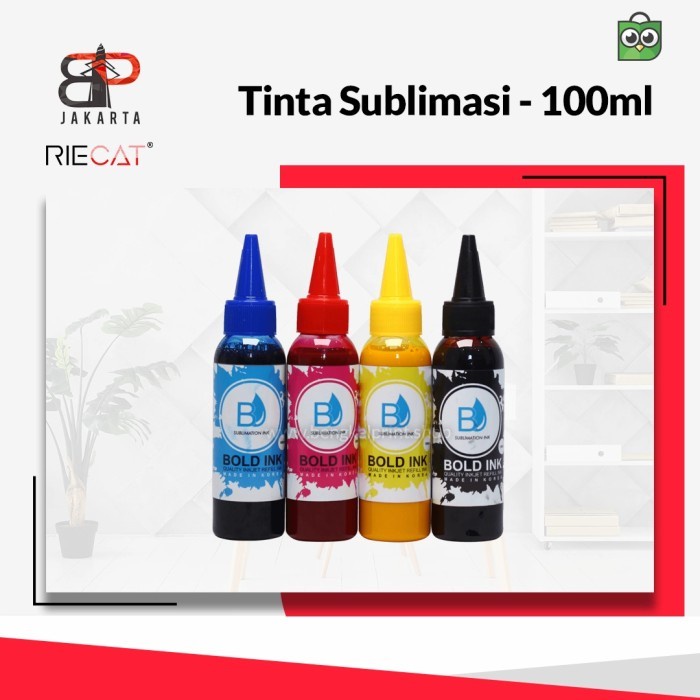 Tinta Sublim Epson Original Bold Ink Tinta Sublim Murah CYMK - Hitam