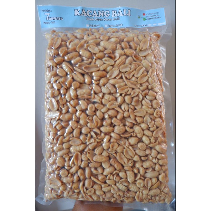 

Kacang Bali 300gram Packing Vakum Pres.