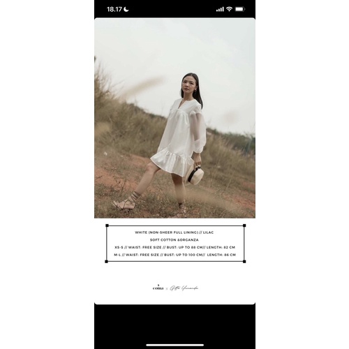 coma label x gitta dress