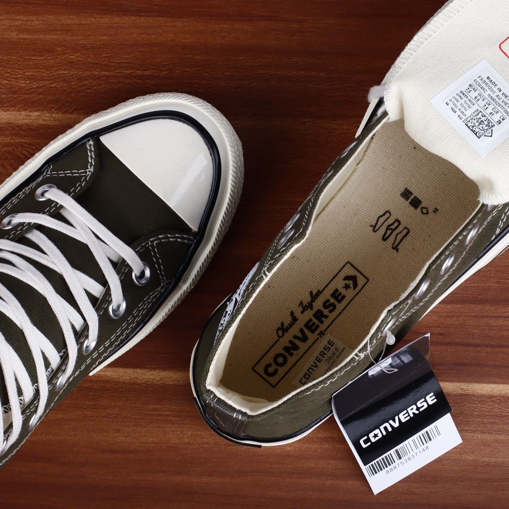 brown green converse