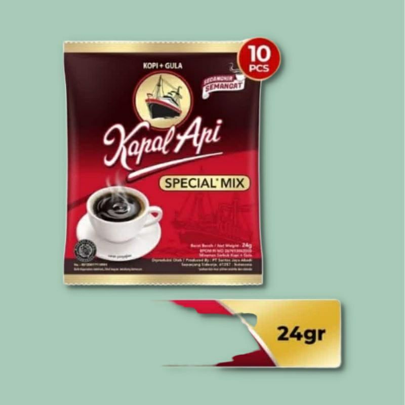 

Kapal Api special mix 24gr x 10pcs