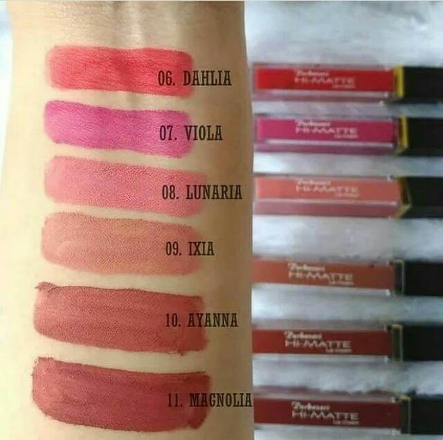 Purbasari Hi-Matte Lip Cream