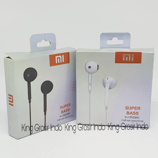 Handsfree Headset XIAOMI R17 Earphone Stereo Super Bass MI R-17