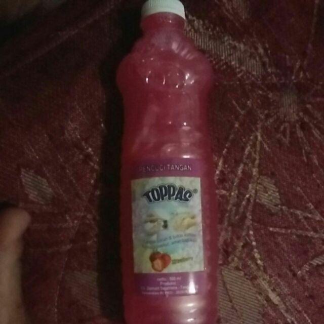 Unik Sabun Cuci Tangan Aroma Stroberi Merk Toppas Murah