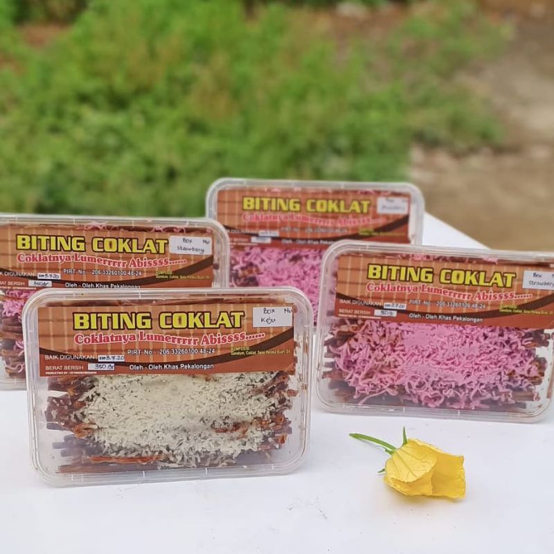 

Biting Coklat Lumer FREE TOPING Kemasan Box