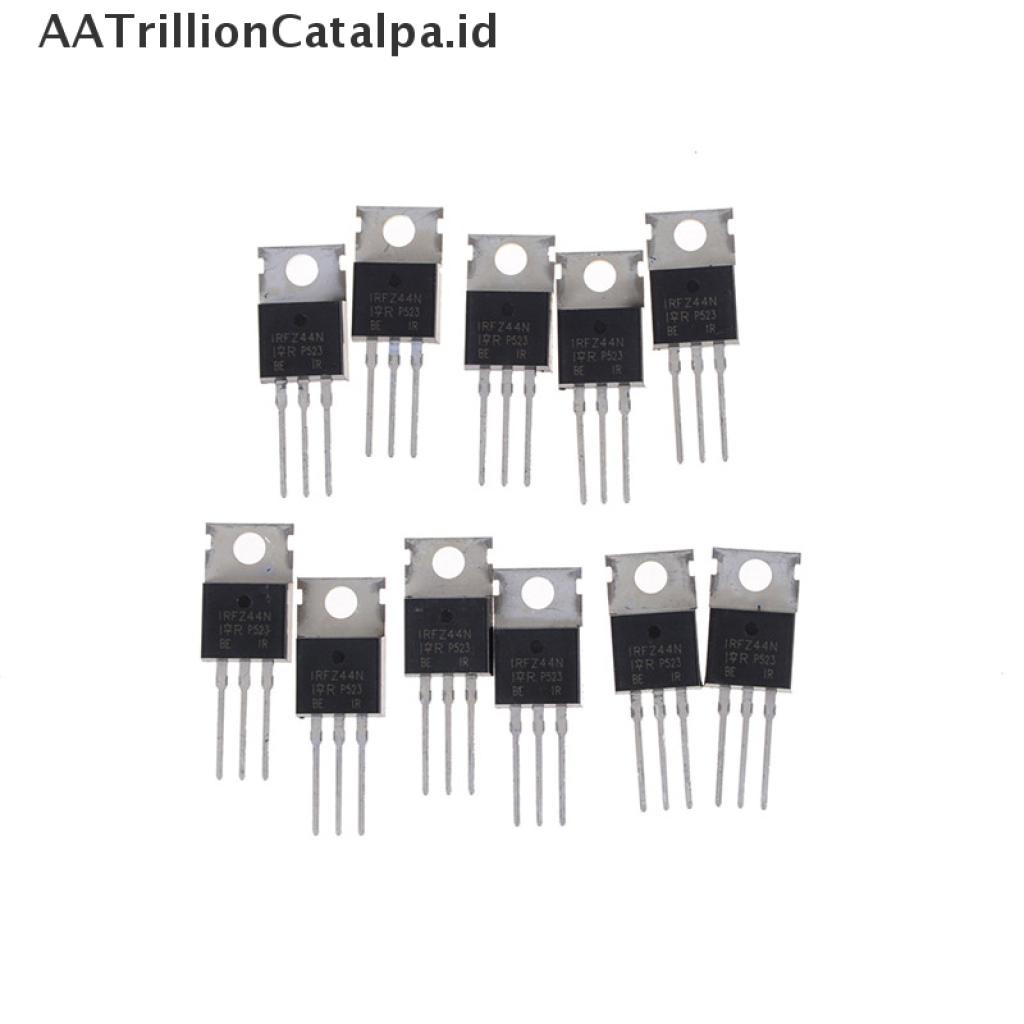 10 Pcs Transistor Power 55V 49A IRFZ44N IRFZ44 N Channel