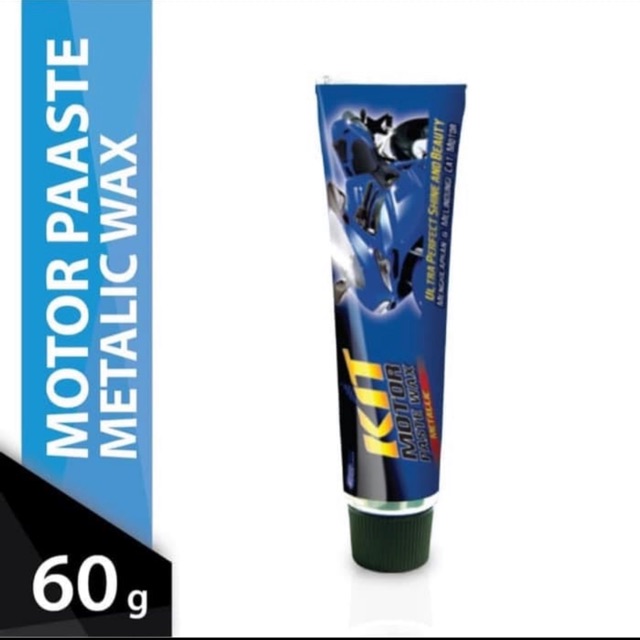 Kit Motor Metallic Car Paste Wax 60gr