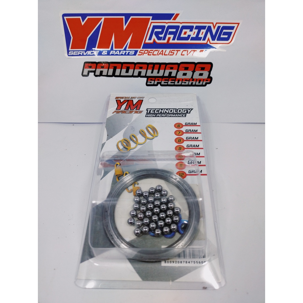 Bearing Seater KURAWA RACING + Dudukan Pelor ALL MATIC | CVT | (Beat/Mio/Vario/Scoopy/Nmax/Aerox/Genio/PCX/X Ride/Fino/Lexy/Xeon/Spacy)