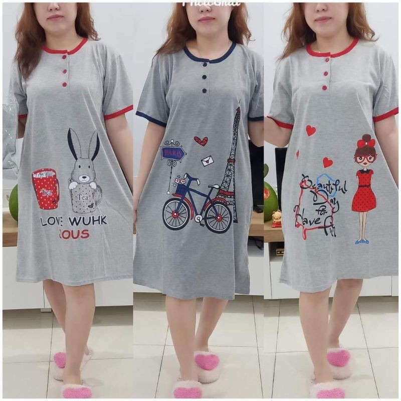 Daster import babydoll baju tidur wanita dewasa/ daster busui/Daster jumbo