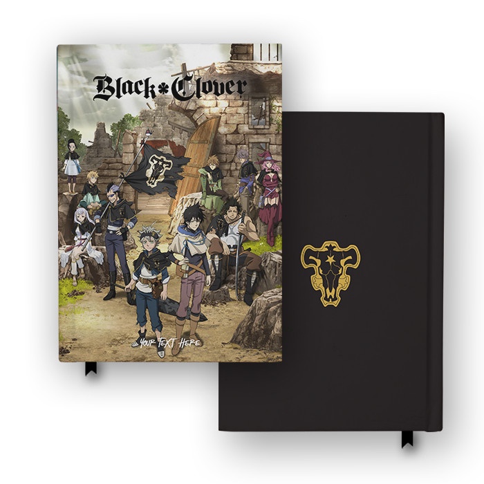 

Buku Catatan Notebook Anime Black Clover Guild2 Custom Diary Jurnal