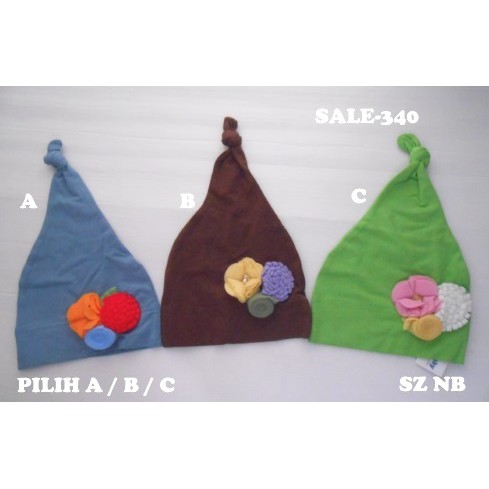 SALE Topi Bayi satuan (sale-340)