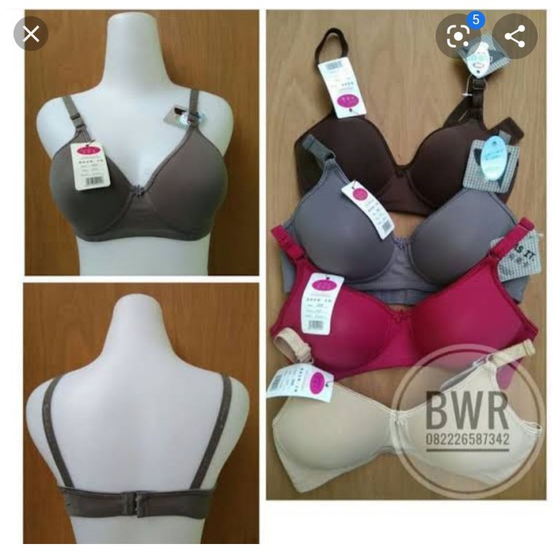 Bh/Bra scalen 2808 cup sedang/2826 cup besar /pcs tanpa kawat (R²)