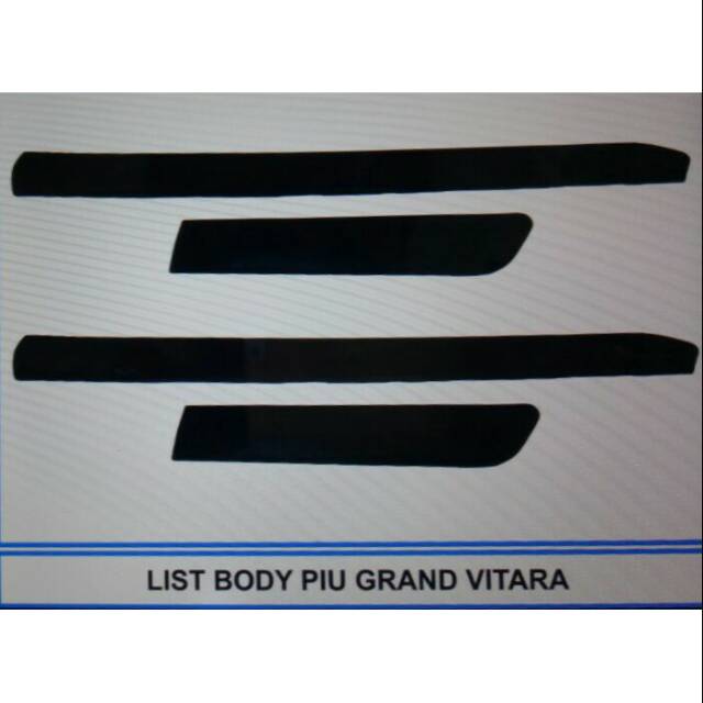 Lis body bahan karet Grand Vitara