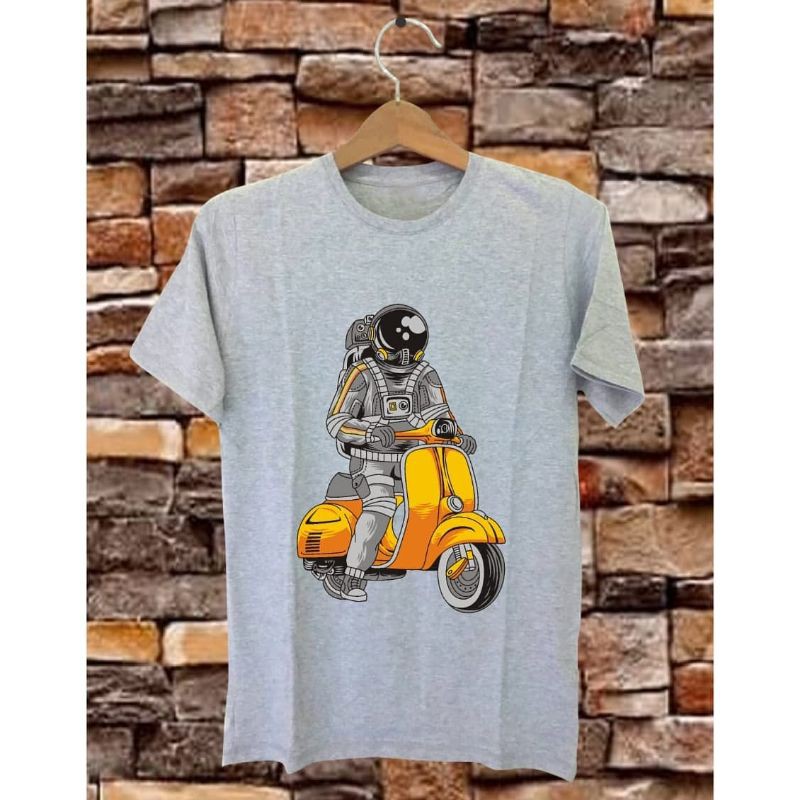 Kaos Distro original / Vespa kuning