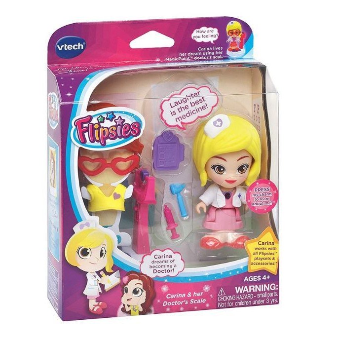 PROMO Vtech Flipsies Carina Weight Height Scale Boneka Edukasi 172703 Mainan Anak Musik