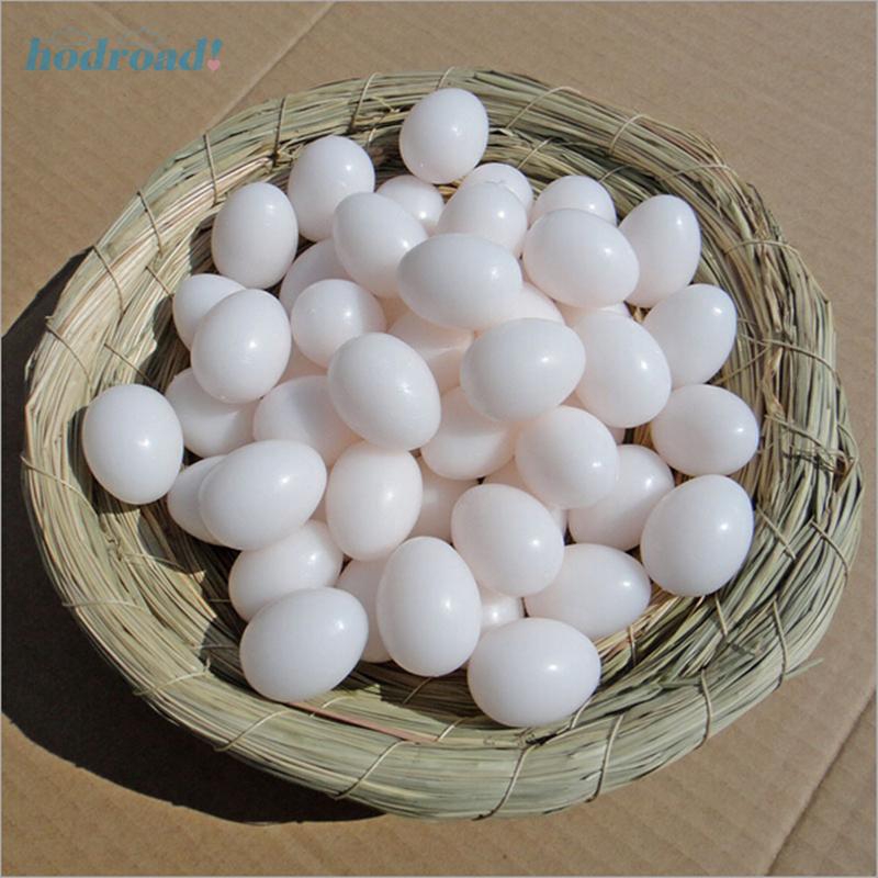 10pcs Telur Burung Merpati Bahan Plastik Warna Polos Shopee Indonesia