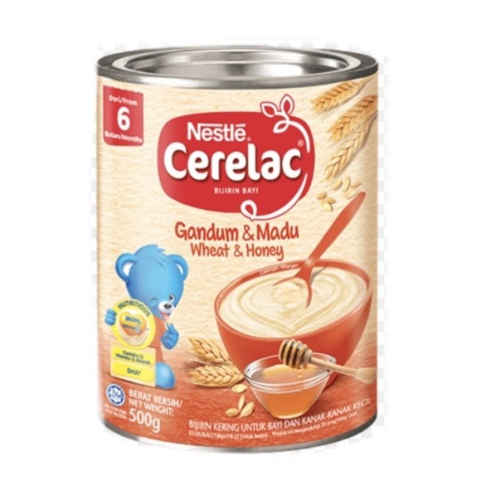 Nestle Cerelac Gandum Dan Madu 500 Gram Sereal Import
