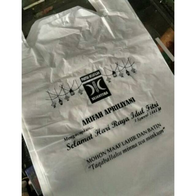 

Sablon kresek Ukuran 40 * 50