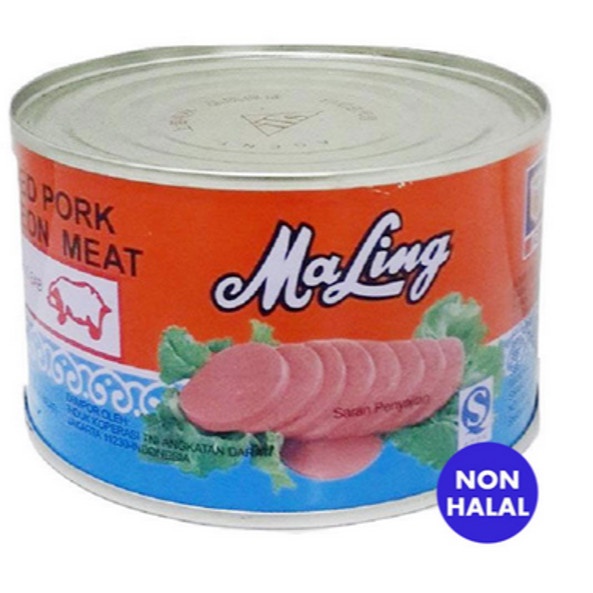 

Gg01Hh Ma Ling Canned Pork Luncheon Meat / Daging Babi Dalam Kaleng 397Gram Ds01Gkk