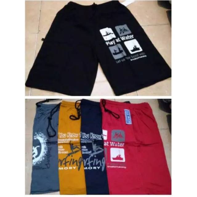 CELANA PENDEK KAOS PANGANDARAN / CELANA PENDEK PRIA