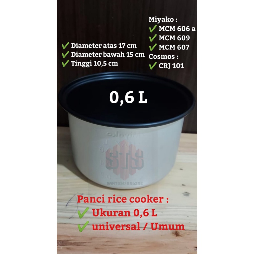 Panci magiccom Miyako