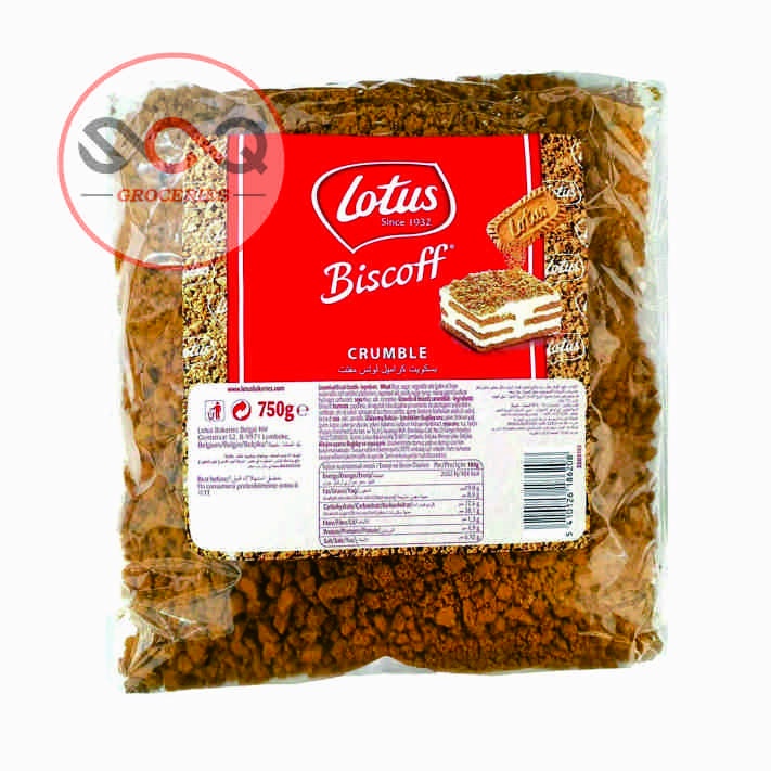 Lotus Biscoff Cookies Crumb / Lotus Biscoff Crumble 750 Gr