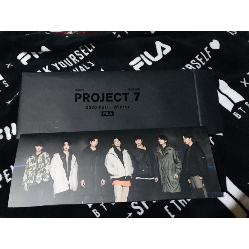 standee Fila X BTS project 7