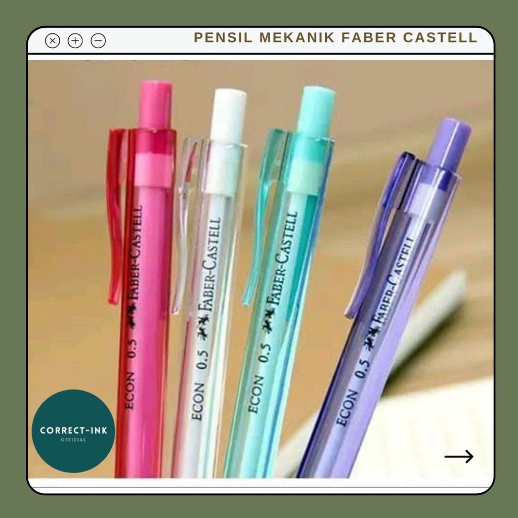 

Pensil Mekanik Faber Castell / Mechanical Pencil Faber Castell